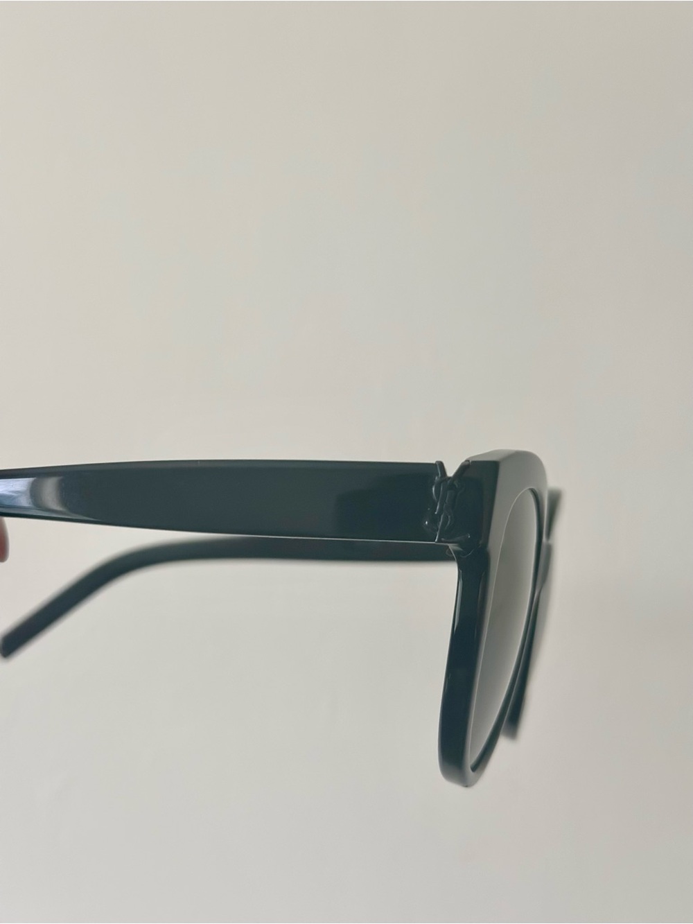 Yves Saint Laurent Black Cat-Eye Sunglasses - Picture 3 of 11